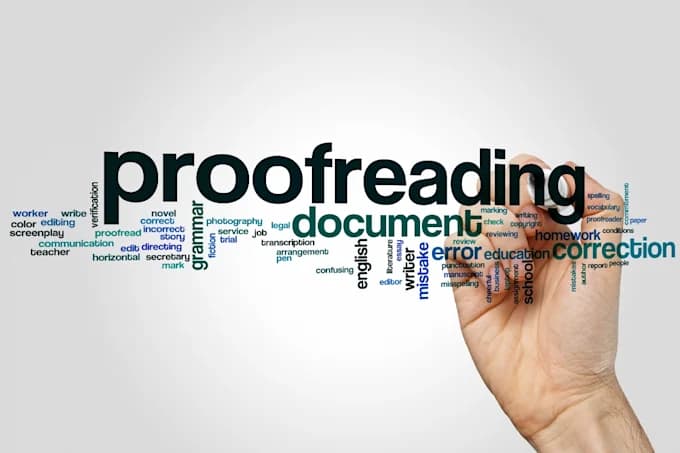Editing & Proofreading